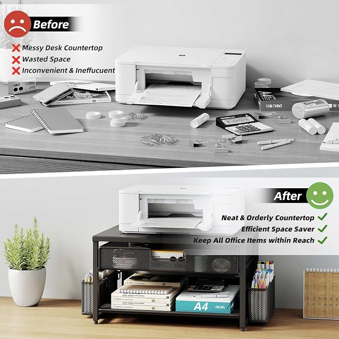 Metal Desktop Printer Stand - Image 3