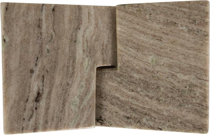 Bloomingville Decorative Marble Book Holder, Coastal Sands - Image 8