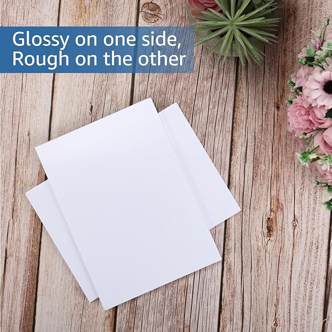 ZBEIVAN 5x7 Photo Paper, Glossy Photo Papers 200 Sheets, 5 x 7 Inkjet Printer Photo Paper for Dye Ink, 200 GSM-DeskLoop Office