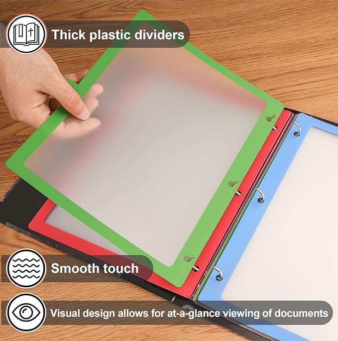 HABGP 16Pcs/2 Set 8 Tab Dividers - Image 5