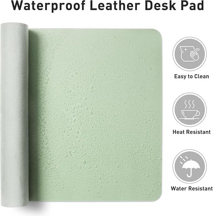 Aothia Faux Leather Desk Mat - Image 7