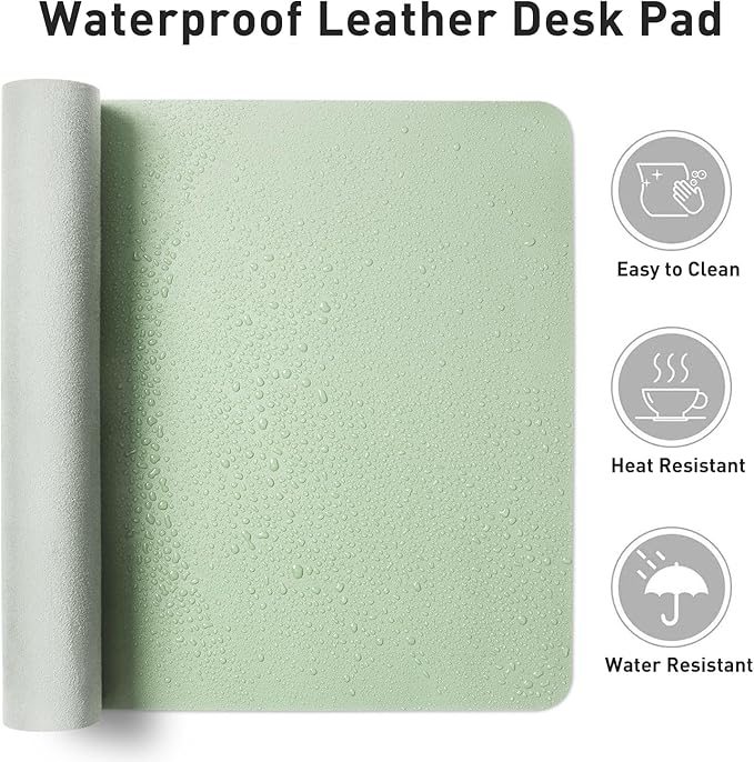 Aothia Faux Leather Desk Mat - Image 7