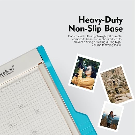 12 inch Paper Cutter, Guillotine Paper Cutter Heavy Duty, - Image 4