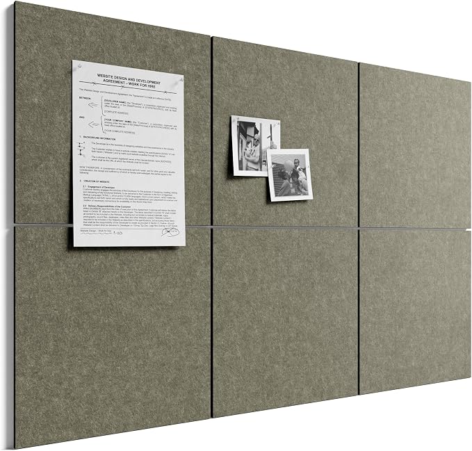 Bumusty Large Cork Board 36" x 24" Alternative by BUMUSTY