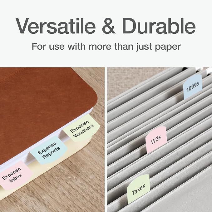 Redi-Tag Laser Printable Tabs, Permanent Index Tabs, Customizable Adhesive - Image 5