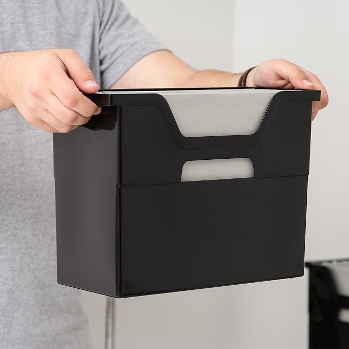 IRIS USA Medium Portable Desktop File Box - Image 7