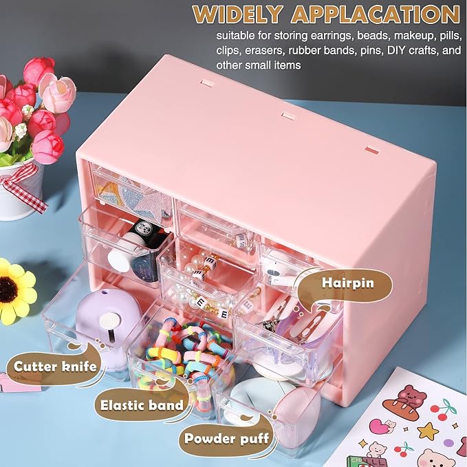 Amyhill 6 Pcs Mini Drawer Organizer Small Organizer - Image 5