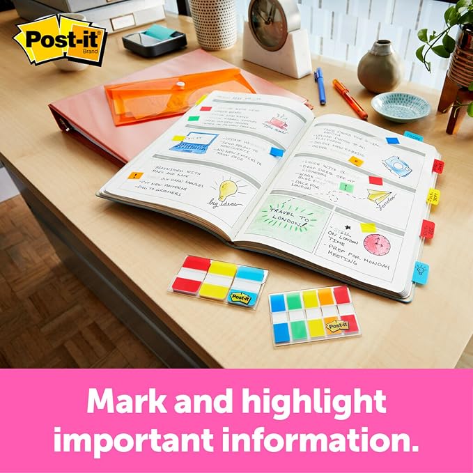 Post-it Flags, 1 in. x 1.7 in., One Dispenser - Image 2