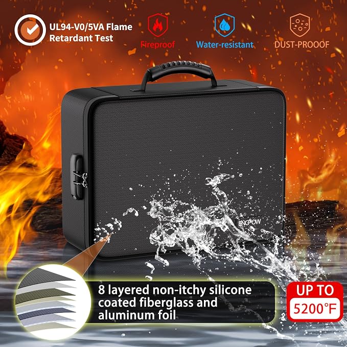ENGPOW Fireproof File Organizer Bag - Image 4