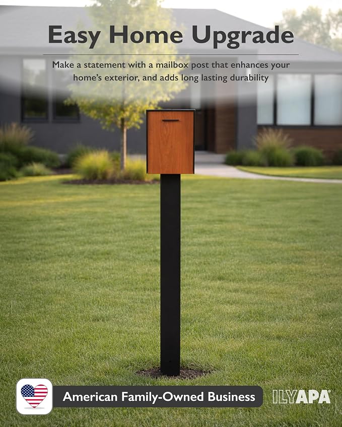 Ilyapa No Dig Mailbox Post for Outside - Image 3