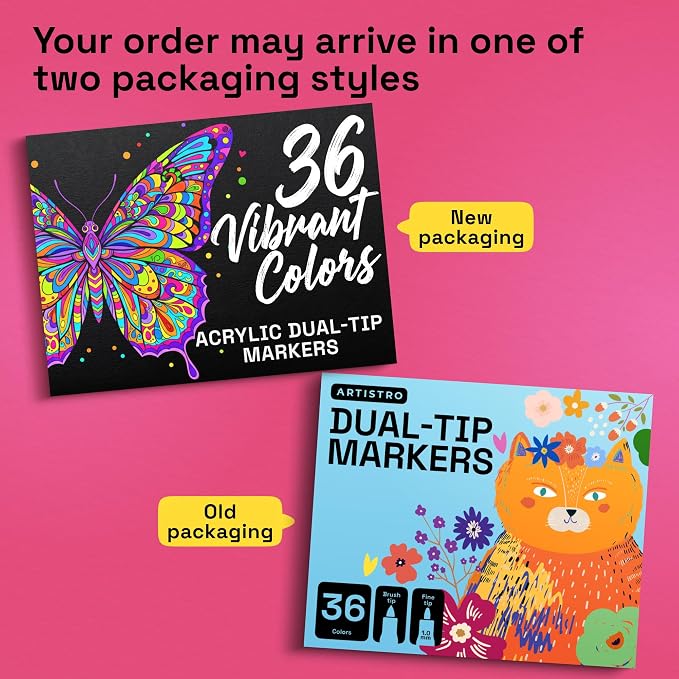 ARTISTRO 36 Acrylic Paint Markers - Image 9