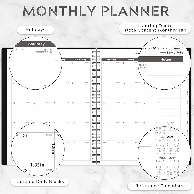 2026-2031 Monthly Planner/Calendar - Image 3