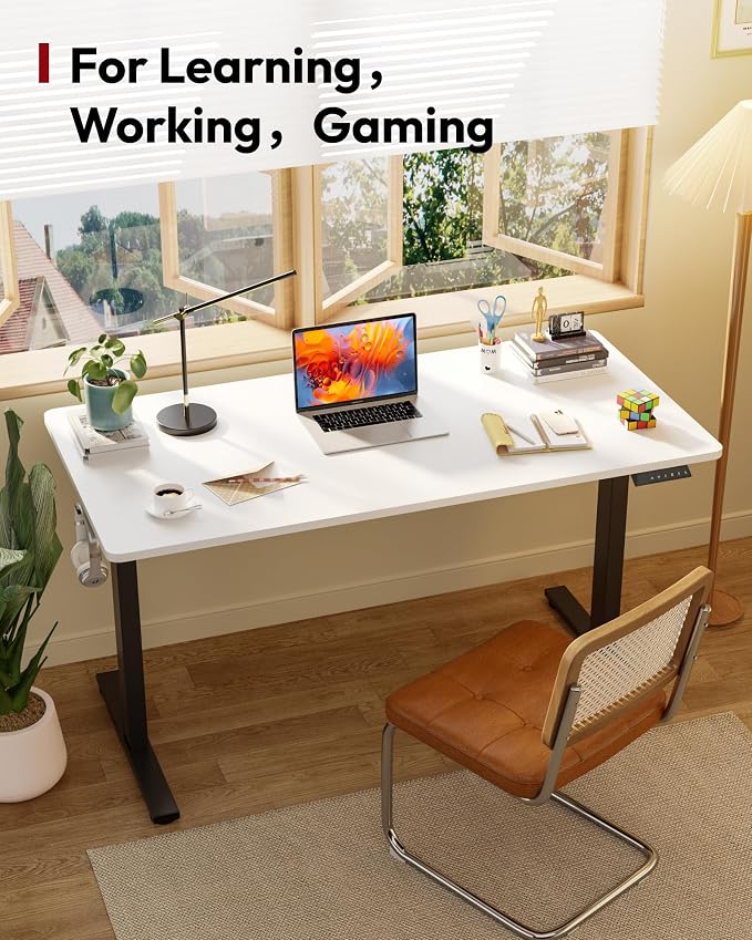 SANODESK Electric Standing Desk 60 x 24 Inches Whole-Piece Desktop Height - Image 3