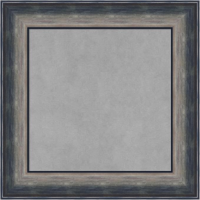 Amanti Art Silver Framed Magnetic Board 22x22 Small Vision Board by AmantiArt