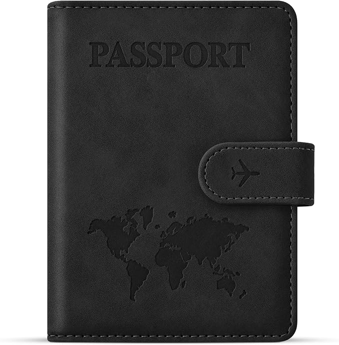 Passport Holder for Travel Essentials, Passport Wallet Cover Case for Travel by Unknown