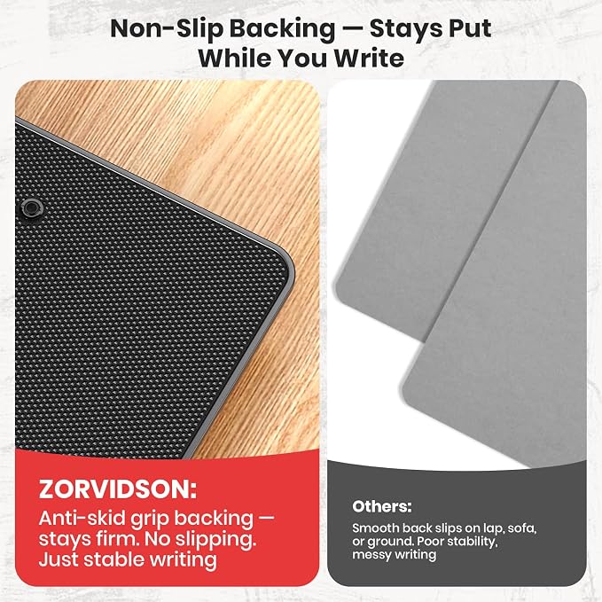 Clipboard with Pen Holder, Aluminum Protection Edge, Dual Clips, A3 Size 11" x - Image 4