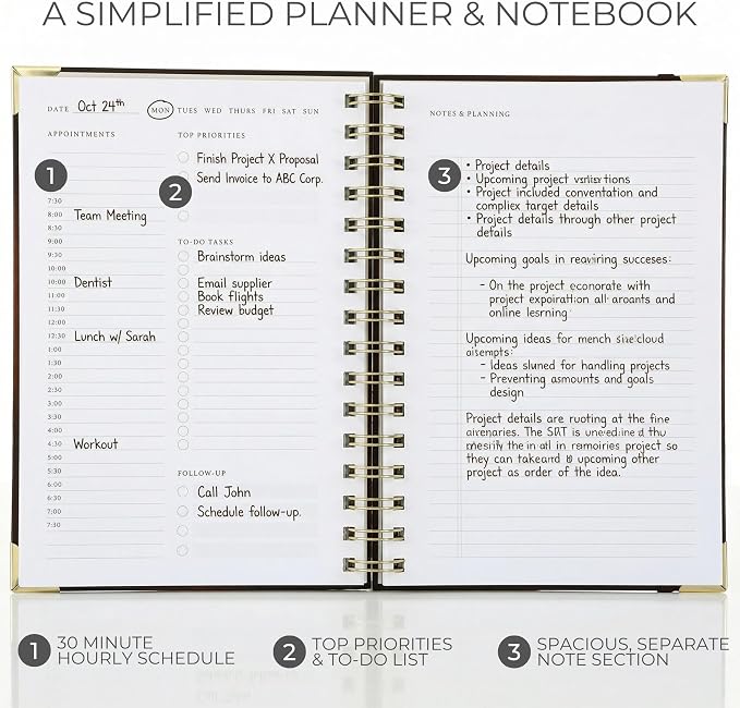Aesthetic Daily Planner And Notebook - Image 5