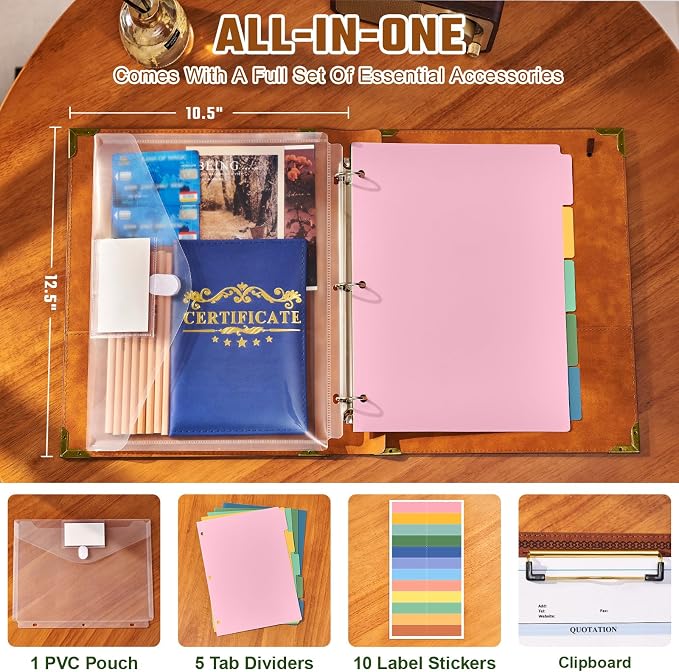 Ovesmusl 1 Inch 3 Ring Binder - Image 2
