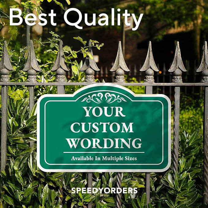 Custom Decorative Outdoor Metal Signs - Image 7