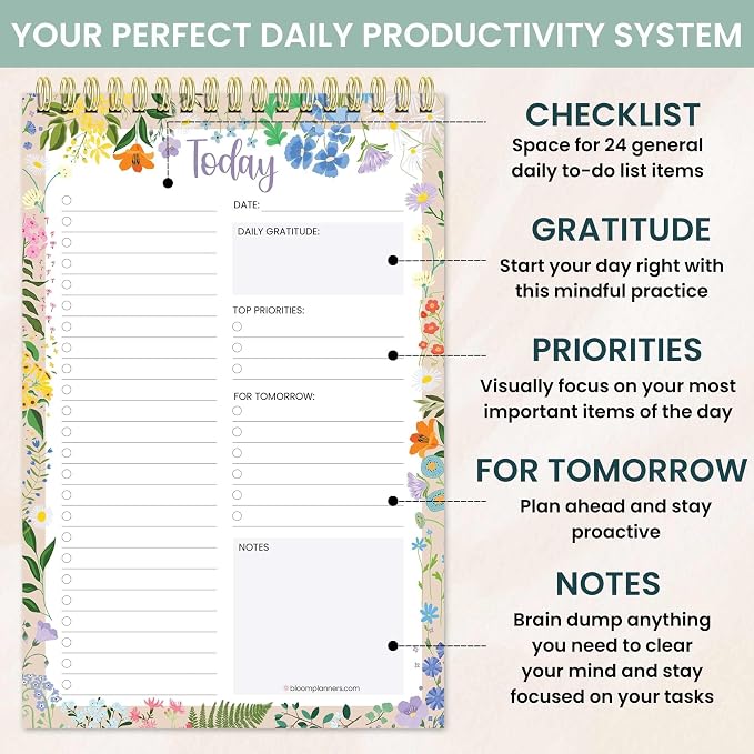 bloom daily planners To Do List Book - Image 2