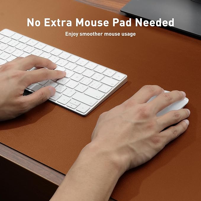 Aothia Faux Leather Desk Mat - Image 4