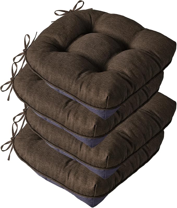 IASEAHK Chair Cushions for Dining Chairs, Seat Cushions for Kitchen Chairs by IASEAHK