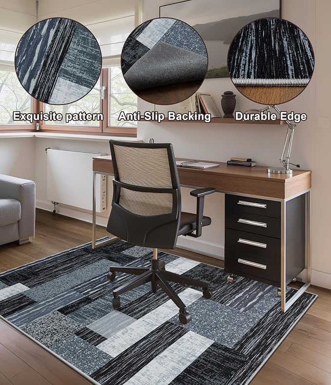 chakme Office Chair Mat for Hardwood Floor, Machine Wash - Image 5