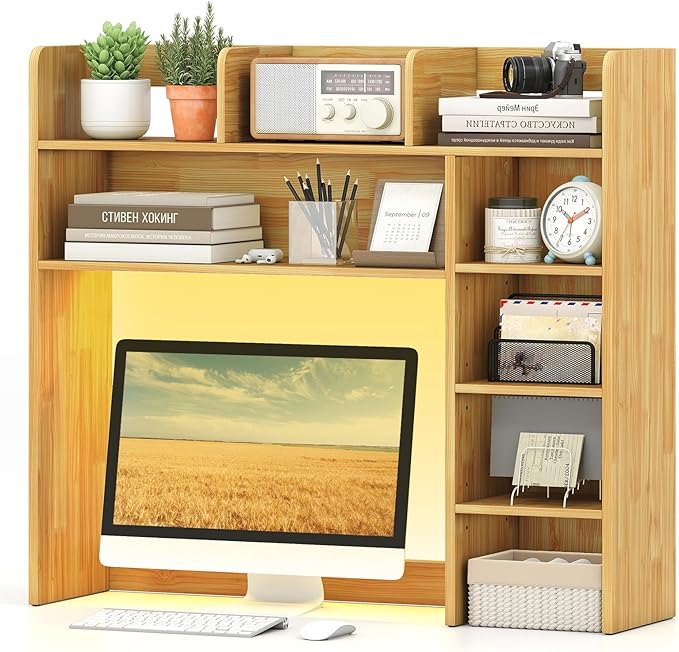 Tangkula Desktop Bookshelf by TANGKULA