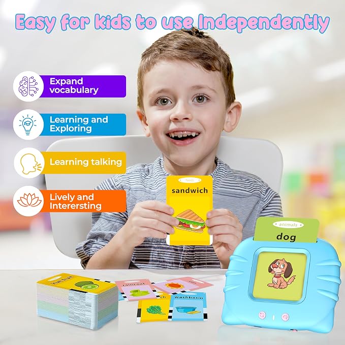 Toddler Toys Sight Words Talking Flash Cards - Image 6
