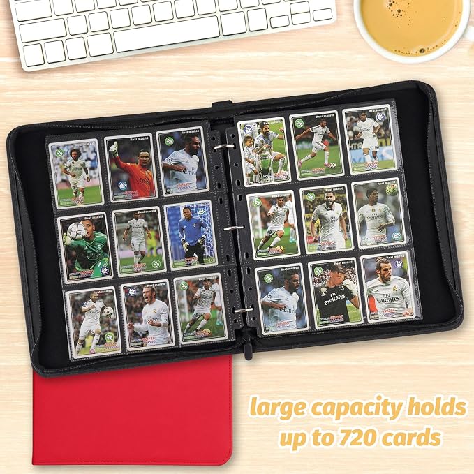 Trading Card Binder, Card Collection Binder Album Folder - Image 3