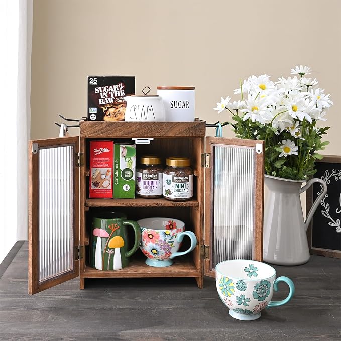 Ikee Design Wooden Countertop Storage Cabinet - Image 7