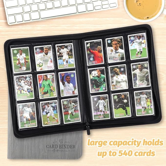 Trading Card Binder, Card Collection Binder Album Folder - Image 5