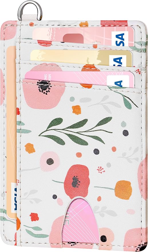 FurArt Slim Minimalist Wallet RFID Credit Card Holder by FurArt