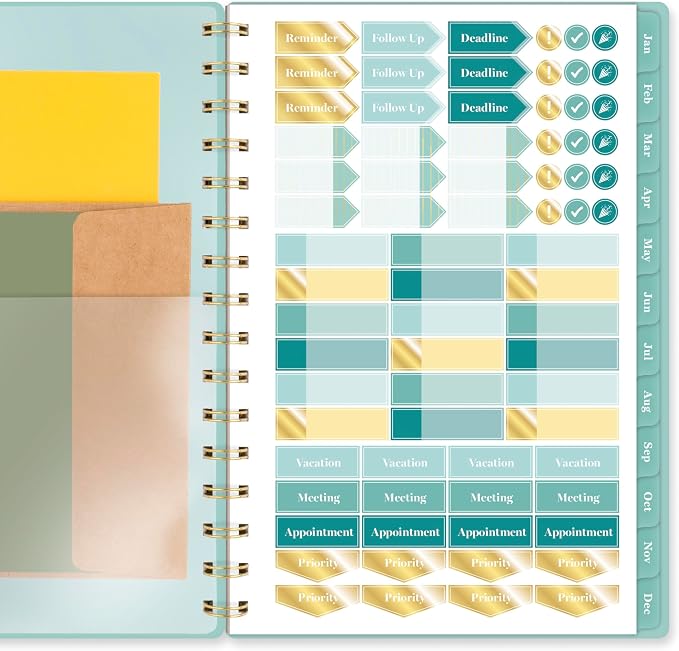 Mead Cambridge 2027 Planner, Weekly & Monthly, 5.5" x 8.5" - Image 7