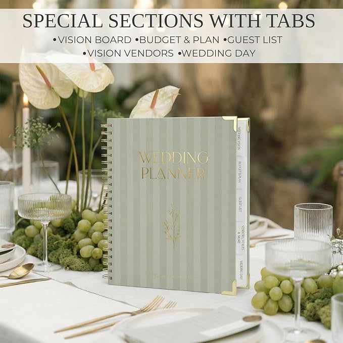 Beautiful Wedding Planner Book and Organizer - Image 6