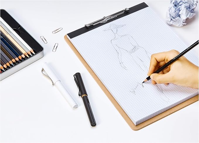 Amazon Basics Hardboard Office Clipboard, Letter Size - Image 7