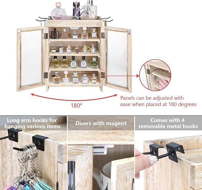 Ikee Design Wooden Countertop Storage Cabinet - Image 5