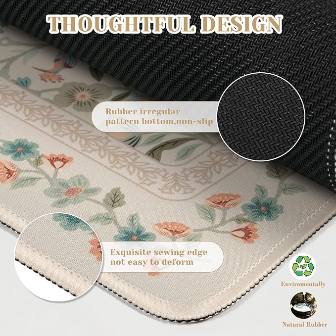 iCasso Aesthetic Flower Mouse pad - Image 4