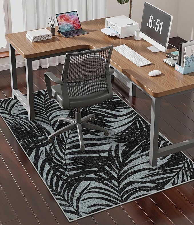 chakme Office Chair Mat for Hardwood Floor, Machine Wash by CHAKME