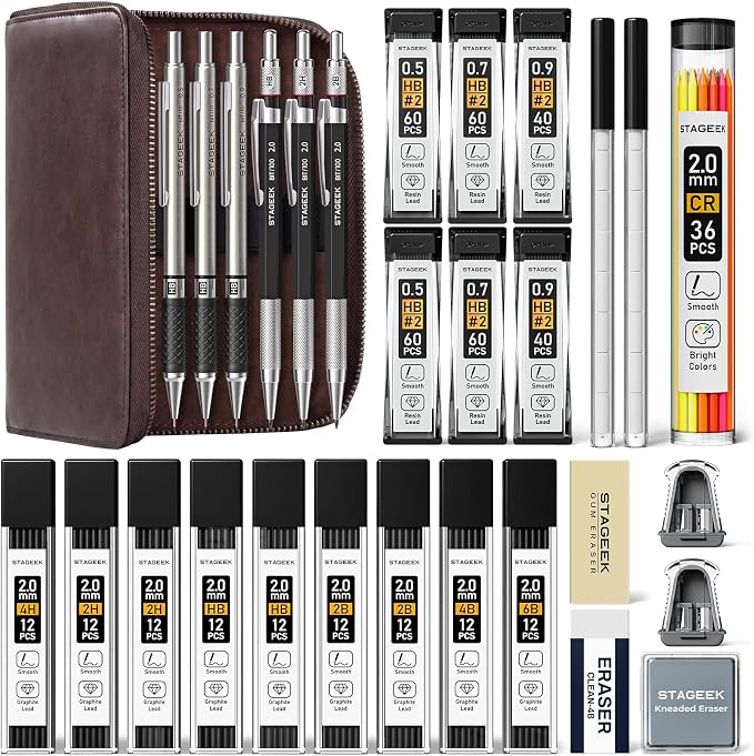 STAGEEK Drawing Pencil Set by STAGEEK
