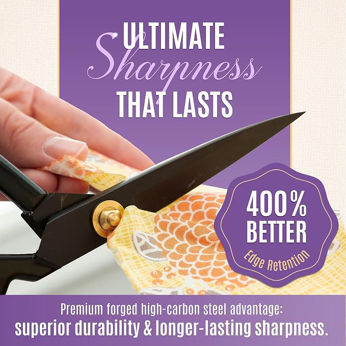 Professional 9 Inch Sewing Scissors - Image 3