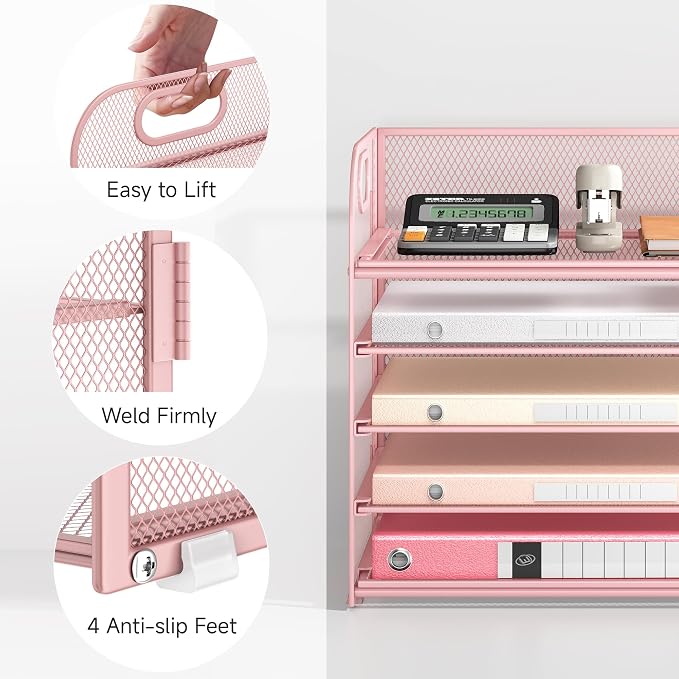 Lavatino Desk Paper Organizer - Image 2