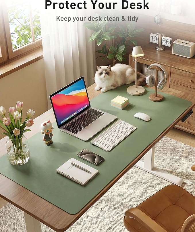 Aothia Faux Leather Desk Mat - Image 3