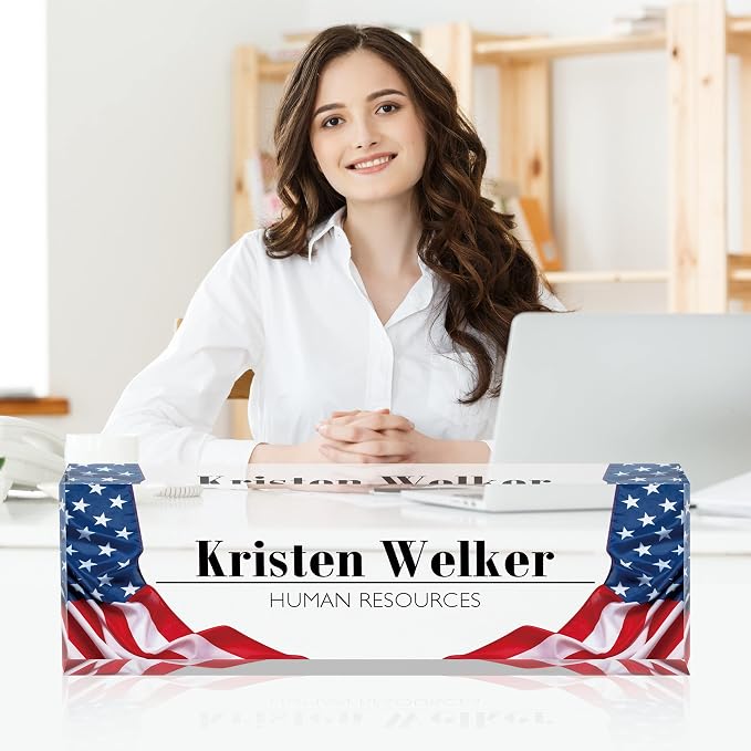 Name Plate for Desk, Desk Name Plate Personalized Office Desk Decor for Women - Image 3