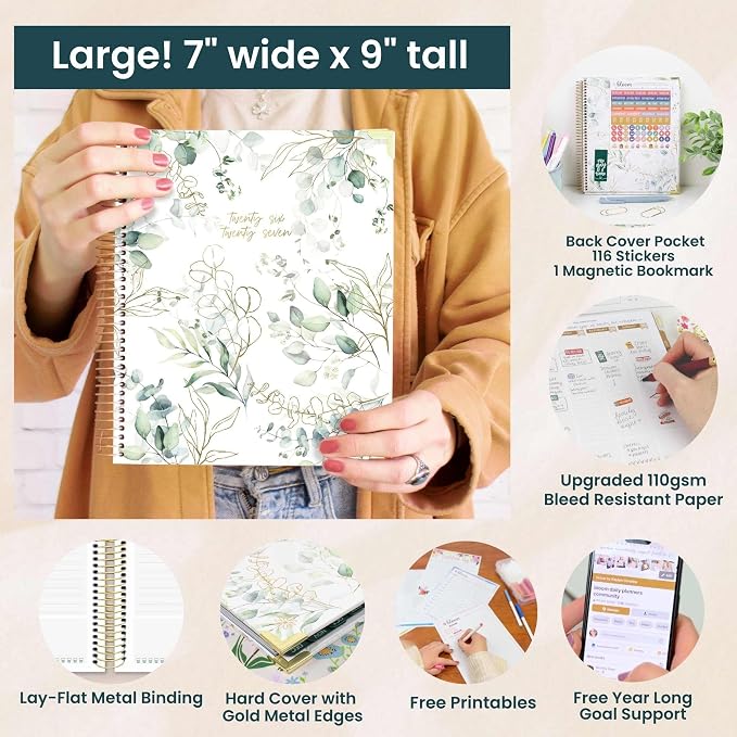 bloom daily planners 2026-2027 Hardcover Academic Year Goal & Vision Planner - Image 6