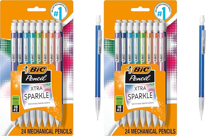 BIC Xtra-Sparkle Number 2 Mechanical Pencils by BIC