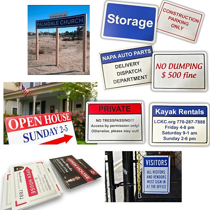 avgrafx Custom Metal Signs, 10x7 inches, Solid Aluminum, UV Printed, Portrait - Image 5