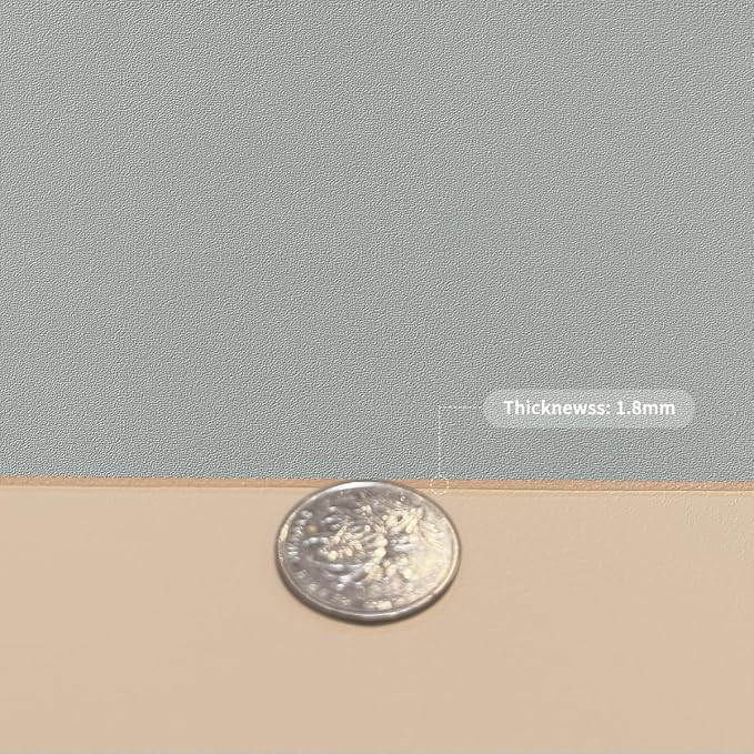 Zinkooat Leather Table Cover, 1.8mm Thick, 36x54 Inch Table Protector, Table - Image 3