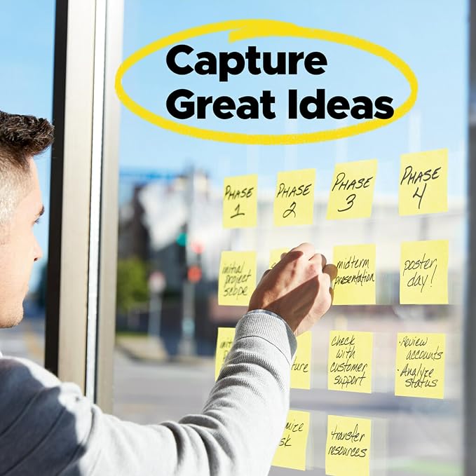 Post-it Super Sticky Dispenser Pop-up Notes, 12 Sticky Note Pads, 3 x 3 in. - Image 7