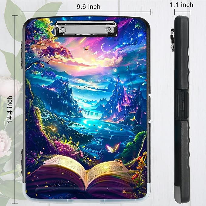 Book Mountains A4 Clipboard - Image 3